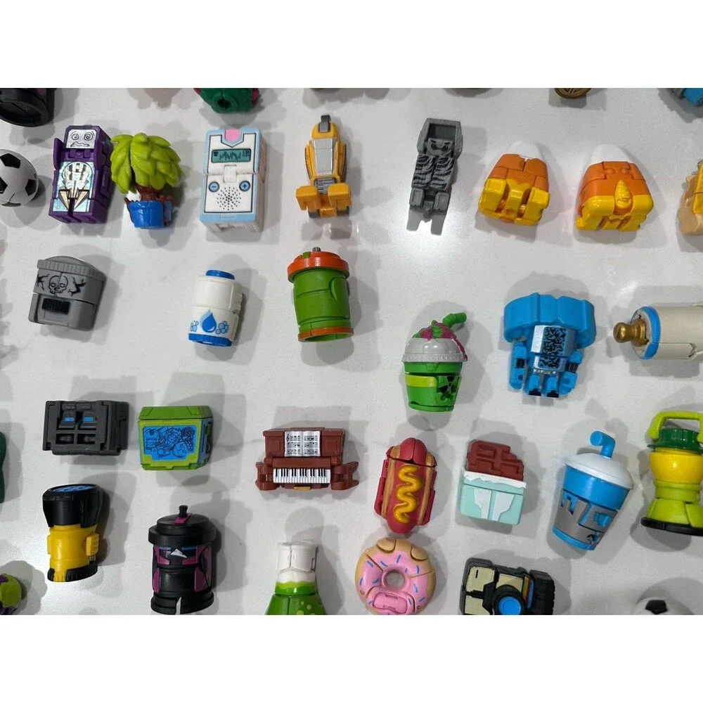Transformers BotBots Lot 77 Figures Retired Rare Gold Chase Mostly Unique Toys